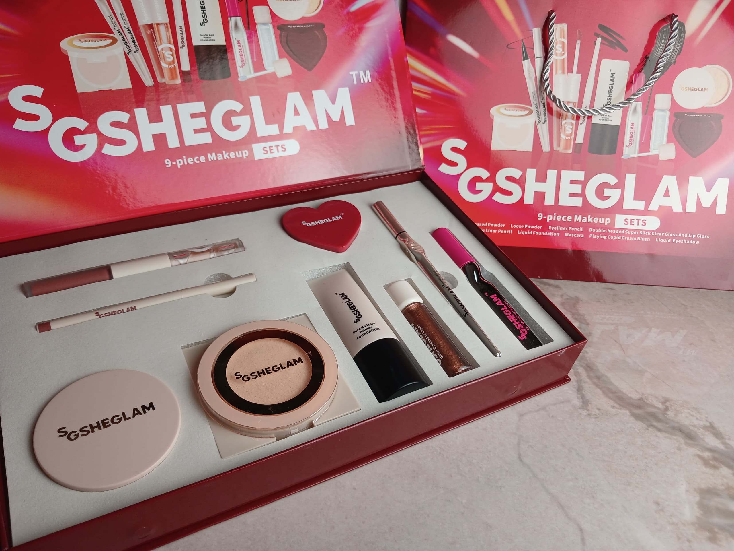 SHEGLAM 9-piece makeup